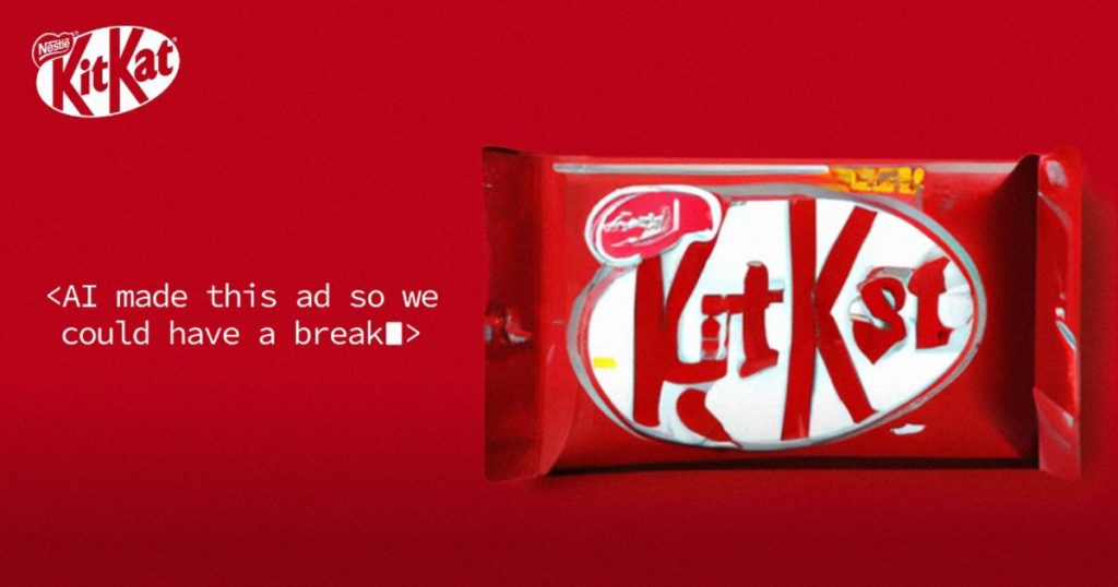 KitKat, sin respiro con la Inteligencia Artificial…